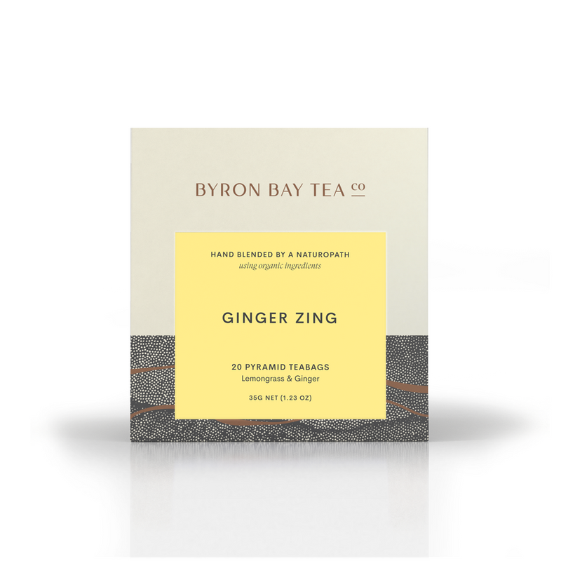 Byron Bay Tea - Organic Ginger Zing Teabag Box (20tb) (Australia)
