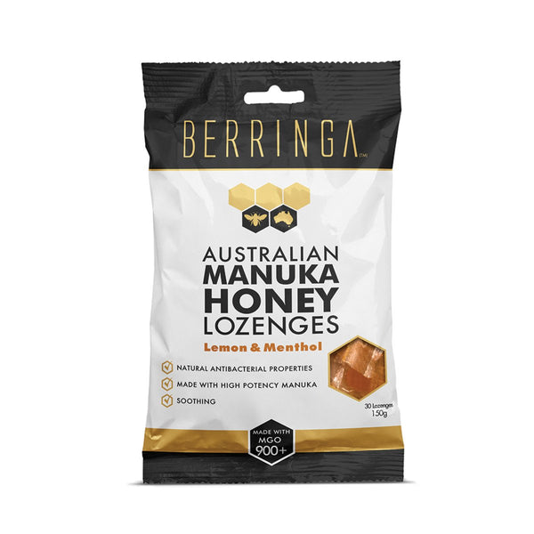 Berringa - Australian Manuka Honey Soothing Lozenges MGO900+ (30s)