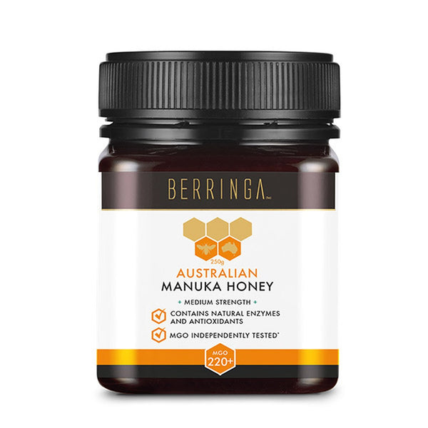 Berringa - Manuka Honey MGO220+ Antibacterial | General Wellbeing (250g)
