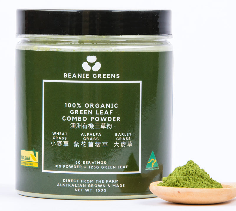 100% Australian Organic Green Leaf Combo Powder (30 days)