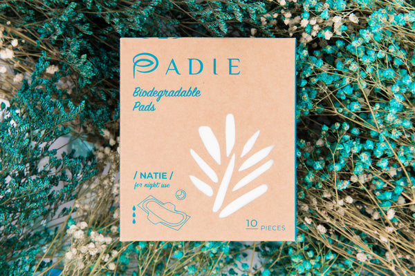 100% Biodegradable Night Pads Native (29cm day pads x 10 pads) | FDA | CE