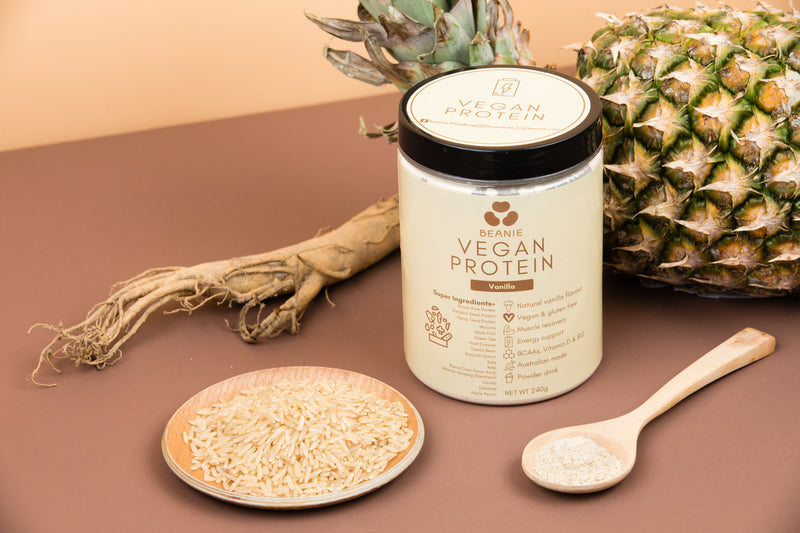 Australian Vegan Protein Powder - 17 Superfood Blends - Vanilla